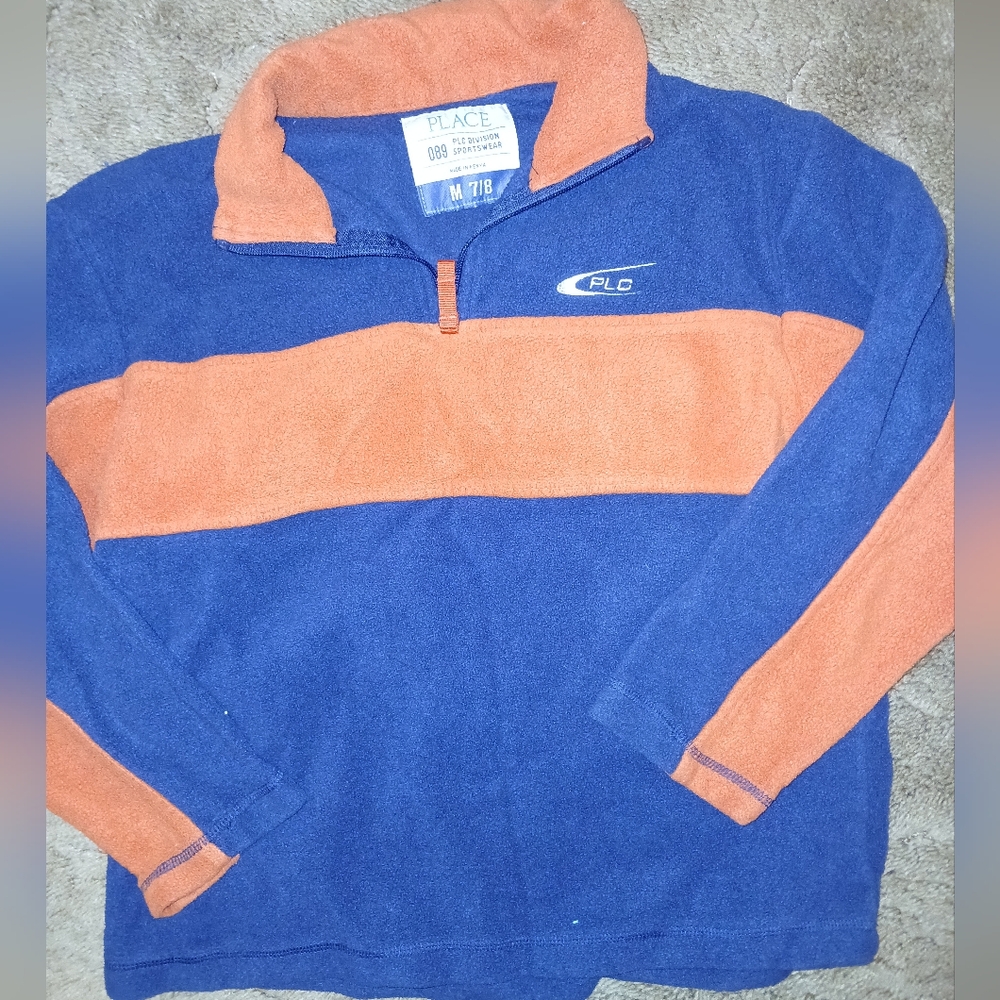 ❄️Childrens Place Pullover Fleece Size 7/8